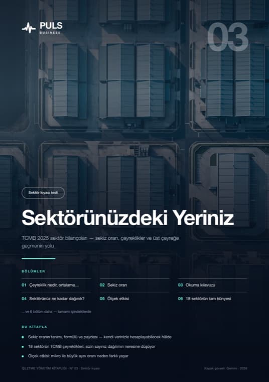 Sektörünüzdeki Yeriniz — kapak